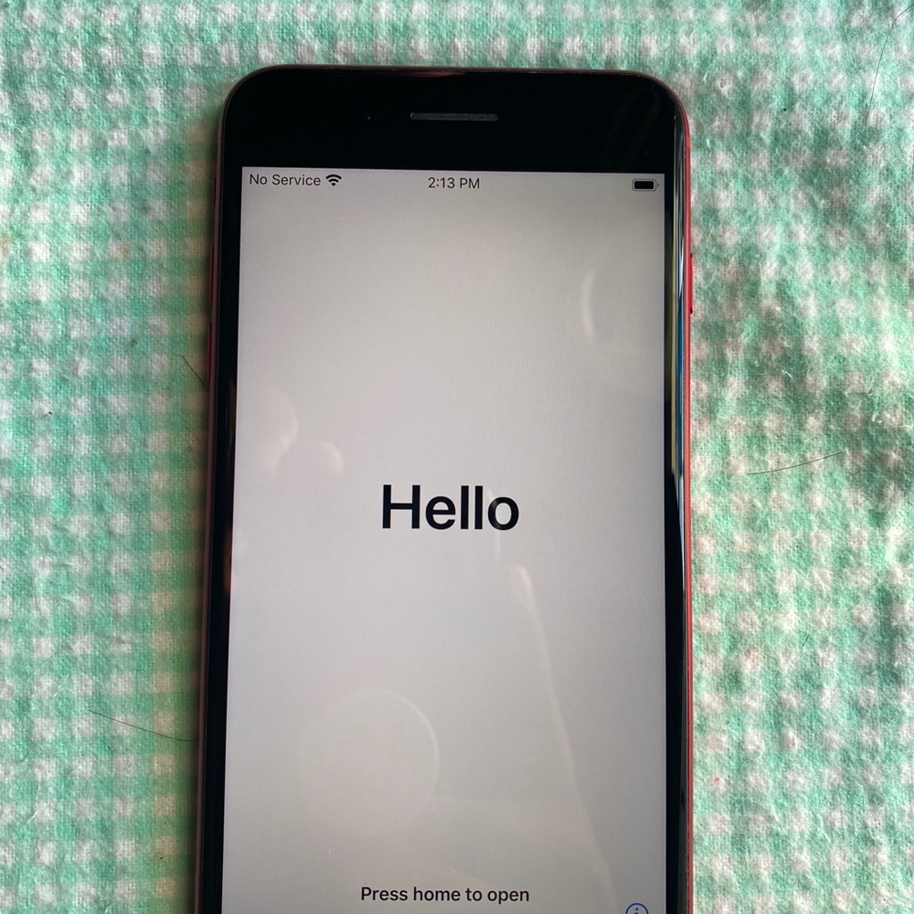 iPhone 8 Plus 64 gb red used